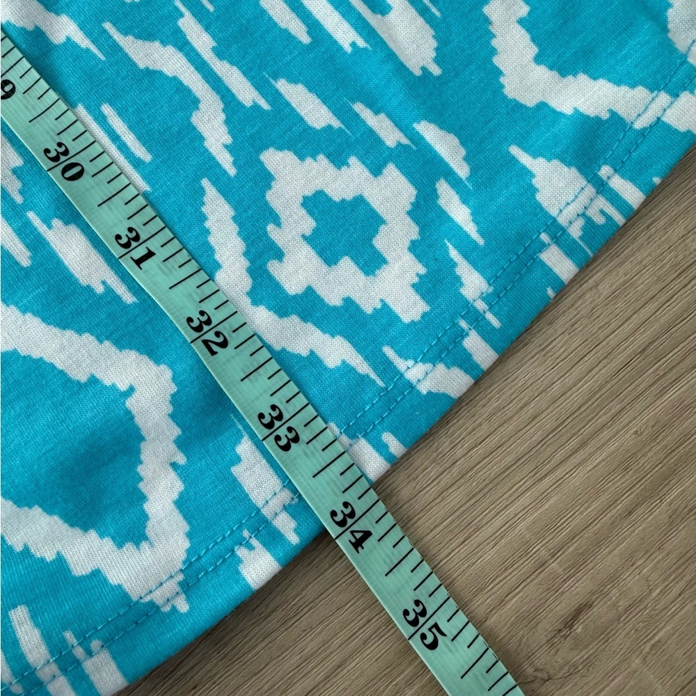 Kim Rodgers comfortable women’s maxi blue white skirt size Large - Picture 3 of 4